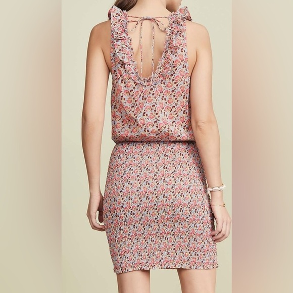 Free People Women's I'm Your Favorite Floral Mini Dress, Size L - Picture 2 of 15